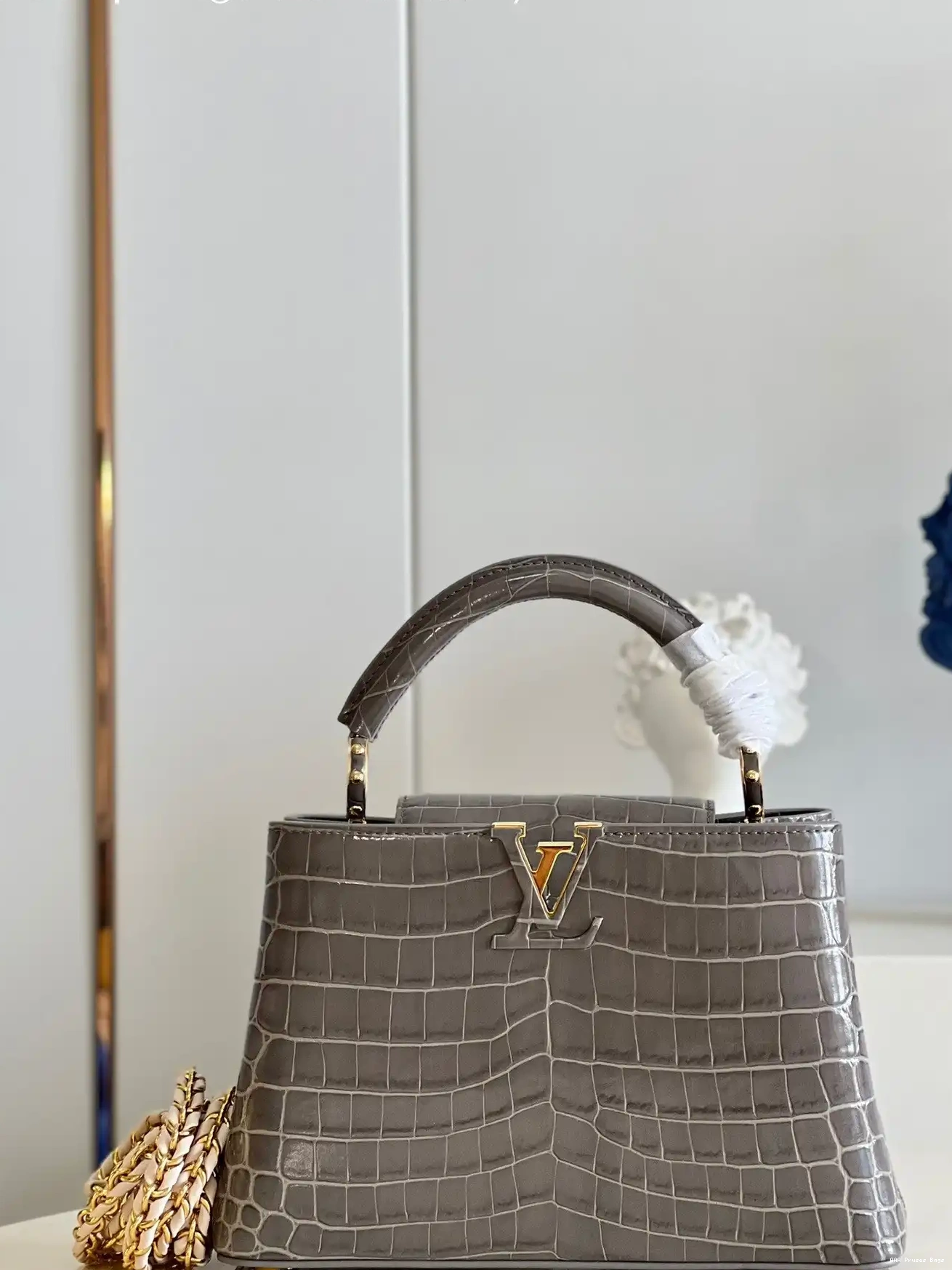 AAA Replica Ru LOUIS VUITTON BB CAPUCINES 0520